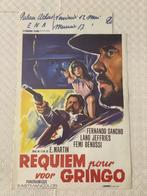 REQUIEM VOOR GRINGO  filmposter  36-54 cm   Used, Ophalen of Verzenden, Gebruikt, Deurposter of groter, Film en Tv