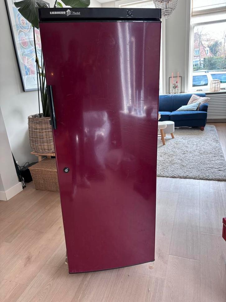 Liebherr Vinothek Wijnkoelkast - Werkt Goed!, Witgoed en Apparatuur, Vriezers en Diepvrieskisten, Gebruikt, Vrijstaand, 160 cm of meer