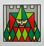 Zeefdruk Ed van Doorn - The King's Jester, Verzenden