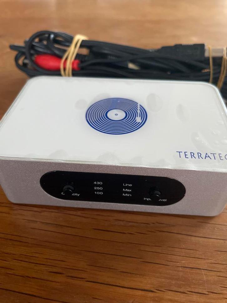 Terratec Phono PreAmp iVinyl, Audio, Tv en Foto, Versterkers en Receivers, Nieuw, Stereo, Minder dan 60 watt, Overige merken, Ophalen of Verzenden