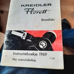 instructie boekje kreidler 1969, Ophalen of Verzenden, Gebruikt, Overige typen