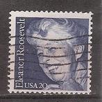 USA, Eleanor Roosevelt, 1984., Postzegels en Munten, Verzenden, Gestempeld, Noord-Amerika