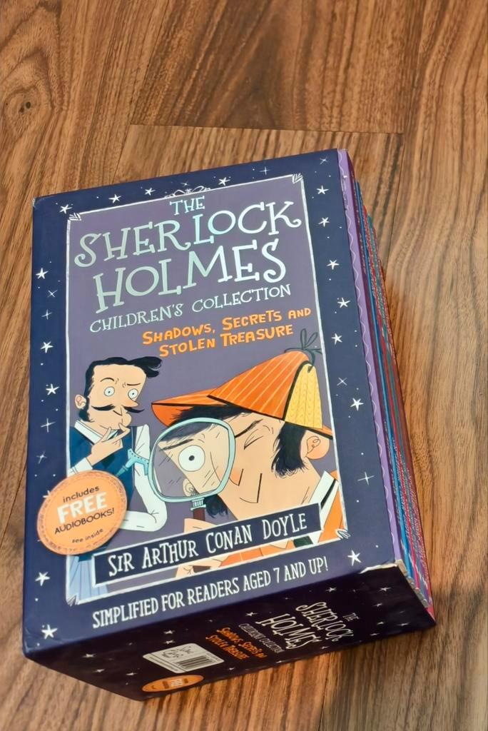 Complete set van 10 Sherlock Holmes boeken, Boeken, Kinderboeken | Jeugd | 10 tot 12 jaar, Ophalen of Verzenden