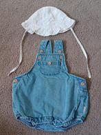 Leuk tuinbroekje met zonnehoedje, Ophalen, Maat 50, Jongetje of Meisje, Hoed