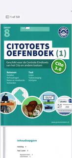 Cito Toets Oefenboek Groep 8, Ophalen of Verzenden, Zo goed als nieuw, Niet van toepassing