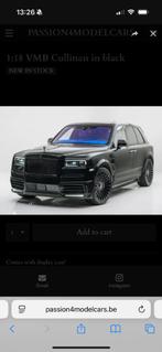 1:18 VMB models Rolls Royce Mansory Cullinan, Hobby en Vrije tijd, Modelauto's | 1:18, Ophalen of Verzenden, Nieuw, Auto, Overige merken