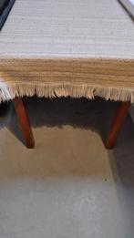 Vintage Houten Tafel met Kleed, Ophalen of Verzenden