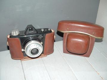 Agfa Isoly analoge vintage fototoestel + hoes   beschikbaar voor biedingen