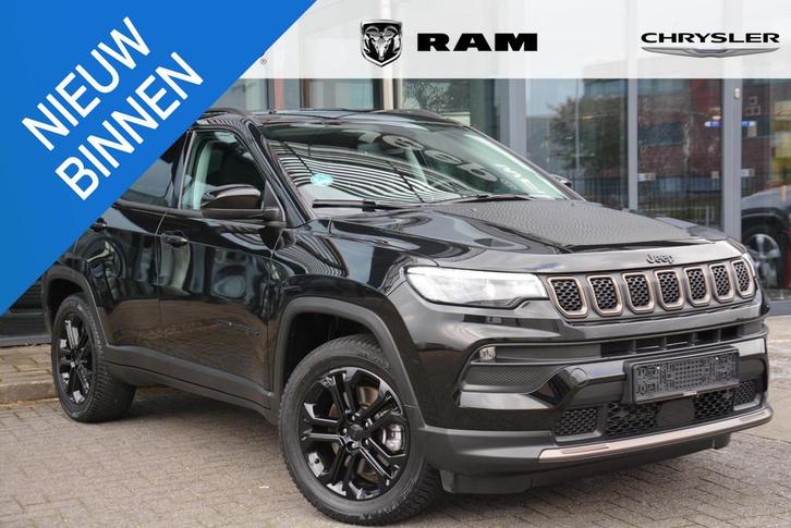 Jeep Compass 4xe 240 Plug-in Hybrid Electric Upland, Auto's, Jeep, Bedrijf, Te koop, Compass, 4x4, ABS, Achteruitrijcamera, Adaptive Cruise Control