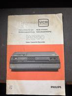 Philips VCR N1700 gebruikershandleiding, Boeken, Catalogussen en Folders, Ophalen of Verzenden, Gelezen