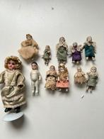 Antieke poppenhuis praktijk 1920 met accessoires, Verzamelen, Ophalen of Verzenden, Gebruikt, Poppenhuis