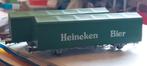 H0LK 1001 ROCO HEINEKEN ZEILWAGONS NS 1/87, Hobby en Vrije tijd, Modeltreinen | H0, Gelijkstroom, Wagon, Ophalen of Verzenden