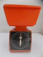 Keukenweegschaal Hanson jaren 70 seventies oranje, Ophalen of Verzenden, Gebruikt