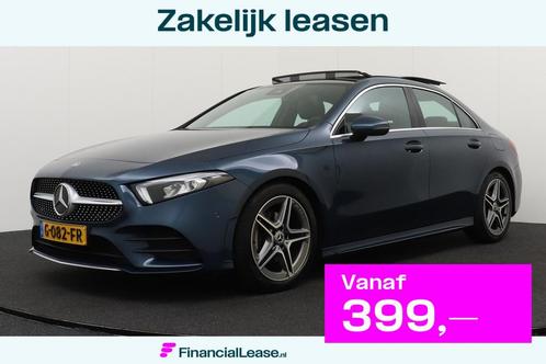 Mercedes-Benz A-Klasse 200 Aut. AMG Pano-dak Camera Trekhaak, Auto's, Mercedes-Benz, Bedrijf, Lease, Financial lease, A-Klasse