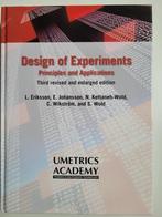 Design of Experiment Principles and Applications, Boeken, Eriksson, Johansson et al, Ophalen of Verzenden, Beta, WO