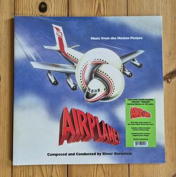 Airplane! LP soundtrack airsick-green vinyl 1 van de 100 ! beschikbaar voor biedingen