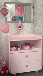 Prachtige bijna nieuwe roze commode, Ophalen of Verzenden, Zo goed als nieuw, 50 tot 70 cm