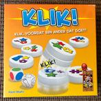 Klik, leuk gezelschapspel van 999 Games, Drie of vier spelers, Ophalen of Verzenden, Zo goed als nieuw, 999games