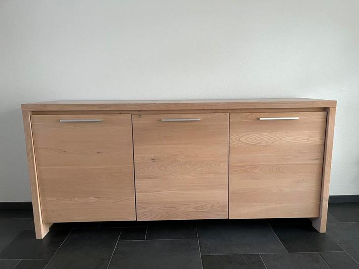 Licht eiken meibelset 5 st., Huis en Inrichting, Kasten | Televisiemeubels, Minder dan 100 cm, 25 tot 50 cm, Ophalen