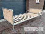 Bed verzinkte STEIGERBUIS met steigerhout!, 85 tot 100 cm, Jeroen.leenders@gmail.com, Nieuw, Ophalen of Verzenden