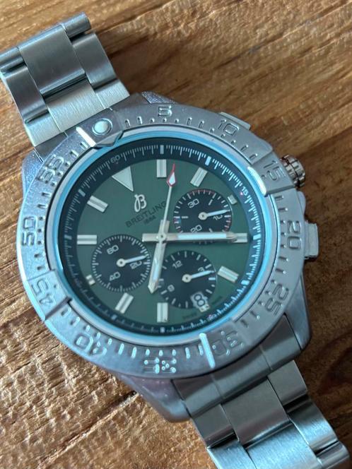 Breitling Avenger B01 Chronograph, Sieraden, Tassen en Uiterlijk, Horloges | Heren, Nieuw, Polshorloge, Breitling, Staal, Staal