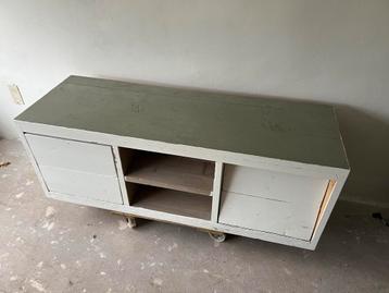 Gratis Ophalen Steigerhout Televisie Meubel Dressoir beschikbaar voor biedingen