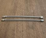 RVS Cubaanse Schakelarmband – 22cm - Magnetische Sluiting, Ophalen of Verzenden, Zo goed als nieuw, Zilver, Staal