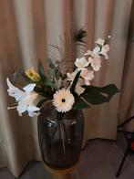 Kunstboeket Kunstbloemen zijdeboeket - boeket of los, Ophalen of Verzenden, Zo goed als nieuw, Binnen