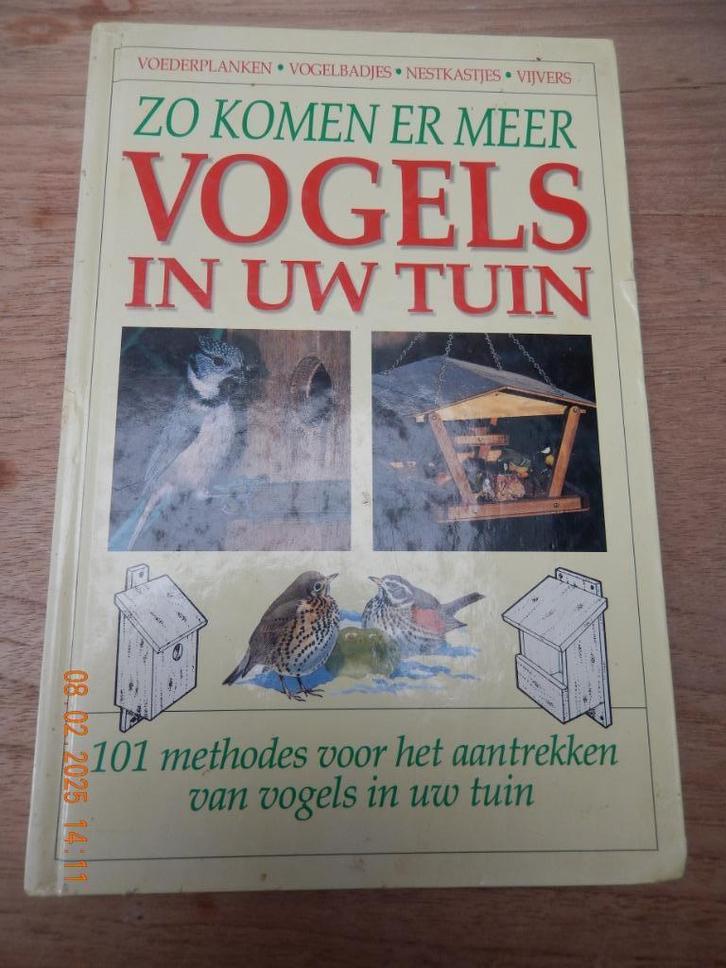 Zo komen er meer vogels in uw tuin, Boeken, Natuur, Zo goed als nieuw, Vogels, Ophalen of Verzenden