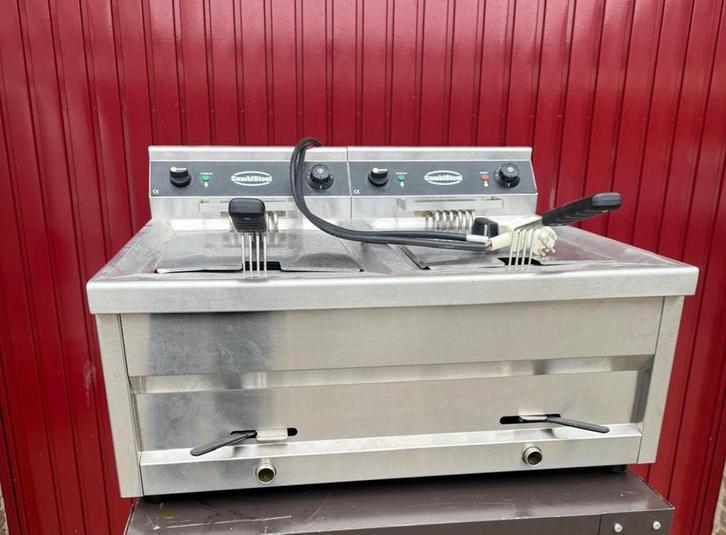 Professionele Dubbele Frituurpan - CombiSteel, Zakelijke goederen, Horeca | Keukenapparatuur, Fornuis, Frituur en Grillen, Gebruikt