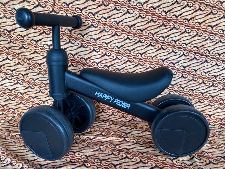 LOOPFIETSJE PLAYFUN HAPPY RIDER (z.g.a.n.), Kinderen en Baby's, Speelgoed | Buiten | Voertuigen en Loopfietsen, Zo goed als nieuw