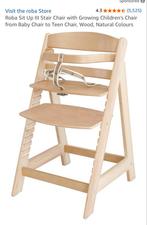 Roba Babystoel/Children Chair, Kinderen en Baby's, Ophalen, Zo goed als nieuw, Meegroeistoel, Gordel(s)