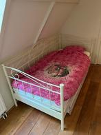 Meisjes bed 2x1m, Kinderen en Baby's, Kinderkamer | Bedden, Ophalen, 85 tot 100 cm, Zo goed als nieuw, Matras