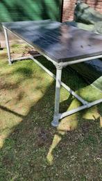 Tuintafel idustrieel., Ophalen, Gebruikt, Rechthoekig