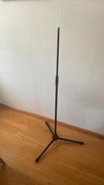 rechte microfoon standaard / hoogte 160 cm / verstelbaar, Ophalen, Zo goed als nieuw, Klarinet