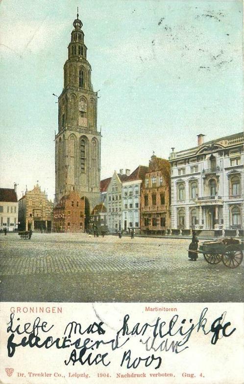 (388-168-041) Groningen Martinitoren, Verzamelen, Ansichtkaarten | Nederland, Groningen, Verzenden
