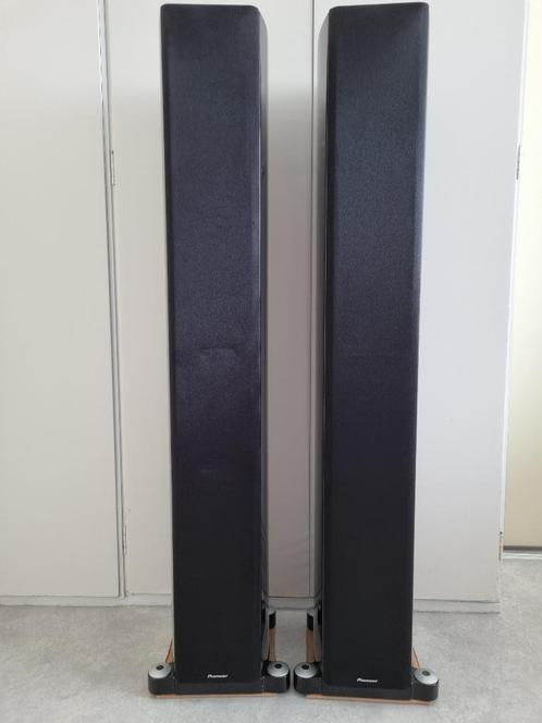 Pioneer S-81-K + S-81C luidsprekers uit de EX-serie, Audio, Tv en Foto, Luidsprekers, Zo goed als nieuw, Front, Rear of Stereo speakers
