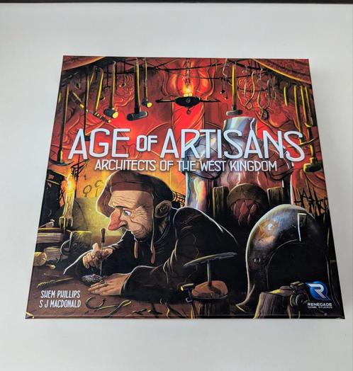 Age of Artisans, Hobby en Vrije tijd, Gezelschapsspellen | Bordspellen, Zo goed als nieuw, Een of twee spelers, Drie of vier spelers