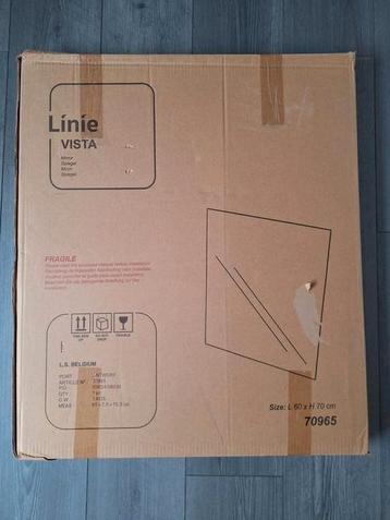 NIEUW! Linie Vista badkamerspiegel (60x70 cm) beschikbaar voor biedingen