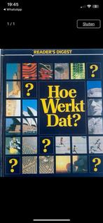 Hoe Werkt Dat? Reader's Digest Encyclopedie, Ophalen of Verzenden, Zo goed als nieuw, Algemeen, Los deel