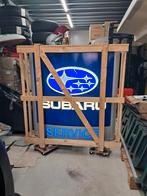 Zeldzame Subaru reclame lichtbak reliëf logo/letters 140cm, Ophalen, Eu, Eu, Lichtbak of (neon) lamp