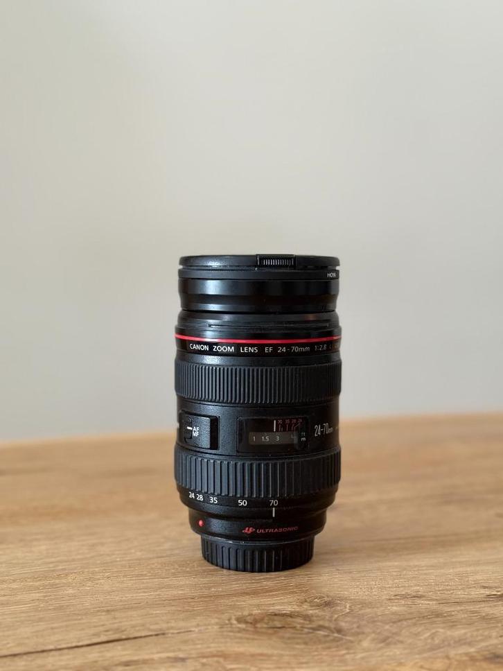 Canon lens EF 24-70mm F/2.8 L USM, Audio, Tv en Foto, Fotografie | Lenzen en Objectieven, Gebruikt, Standaardlens, Zoom, Ophalen
