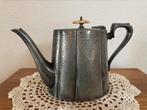 Antieke Victoriaanse tinnen theepot, Antiek en Kunst, Ophalen of Verzenden