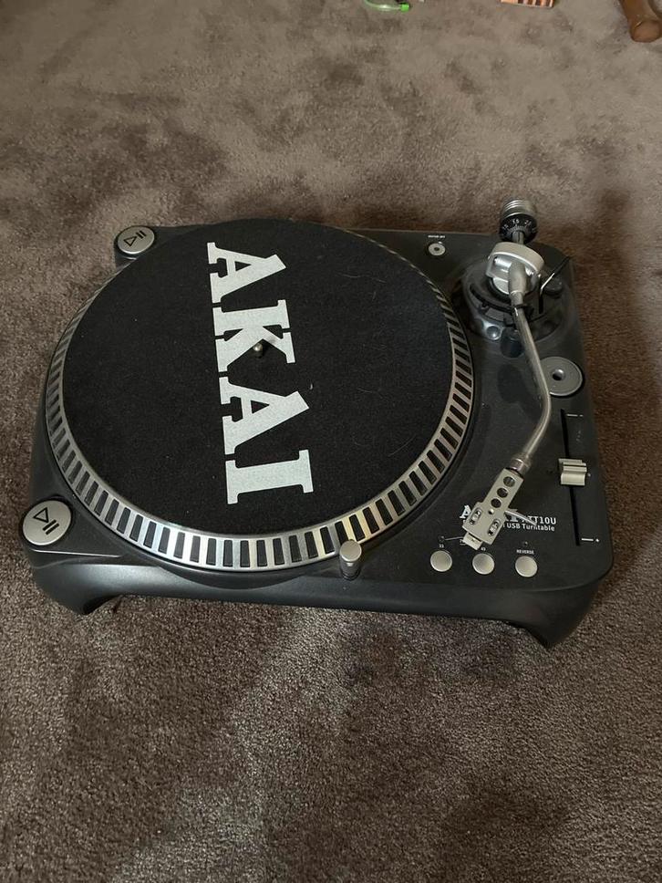 Akai Platenspeler - USB - Pitch Control, Audio, Tv en Foto, Platenspelers, Gebruikt, Platenspeler, Akai, Pitch-regelaar, Ophalen of Verzenden