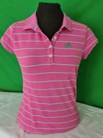 "ADIDAS" Poloshirt, roze. Mt. 34. Als nieuw!, Adidas, Ophalen of Verzenden, Zo goed als nieuw, Korte mouw
