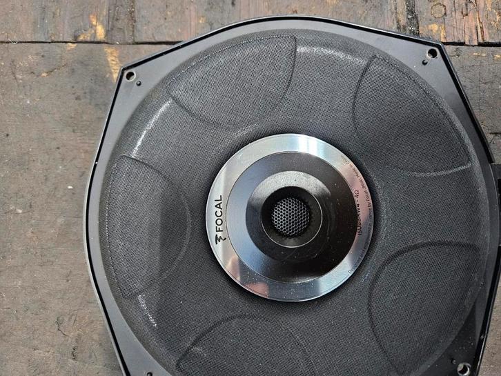 Pasklare focal bmw subwoofers te koop, Auto diversen, Autospeakers, Zo goed als nieuw, Ophalen of Verzenden