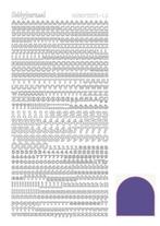 Hobbyjournaal hobbydots stickervel mirror violet STDMLC6, Hobby en Vrije tijd, Ophalen of Verzenden, Nieuw, Sticker