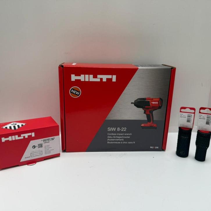 Hilti Nuron SIW 8-22 ½Inch accu slagmoersleutel Incl Accu |, Doe-het-zelf en Verbouw, Gereedschap | Boormachines, Nieuw