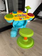 Vtech drumstel met krukje, Ophalen of Verzenden, Zo goed als nieuw