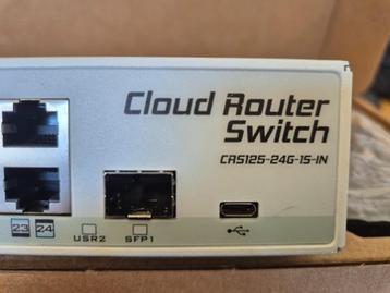Mikrotik Cloud Router Switch CRS125-24G-1S-IN beschikbaar voor biedingen
